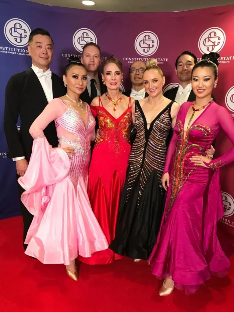 Balera students and instructors at a dance event