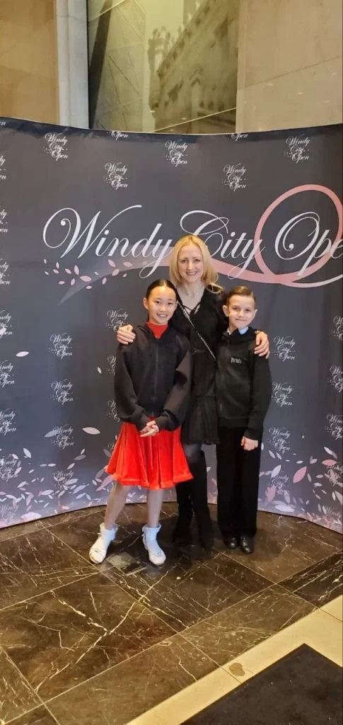 Balera students and instructors at a dance event