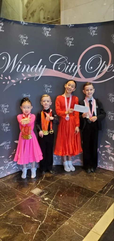 Balera students and instructors at a dance event