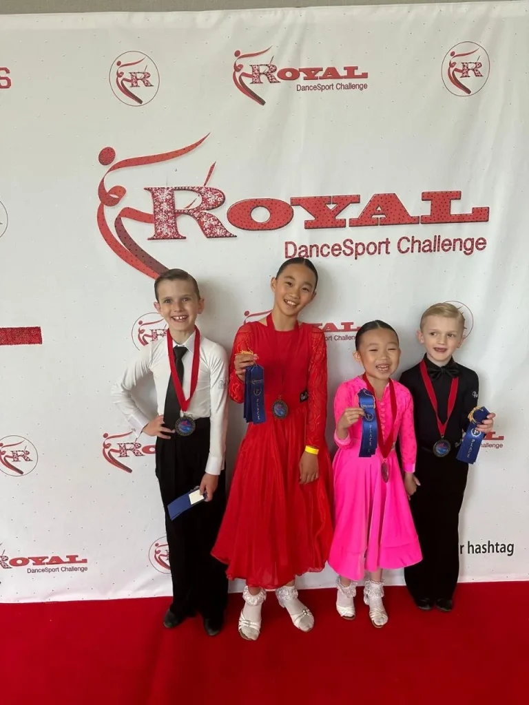 Balera students and instructors at a dance event