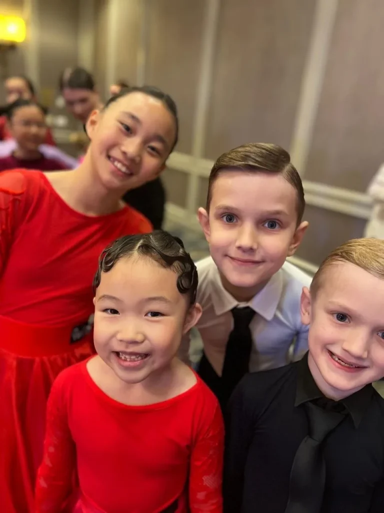 Balera students and instructors at a dance event