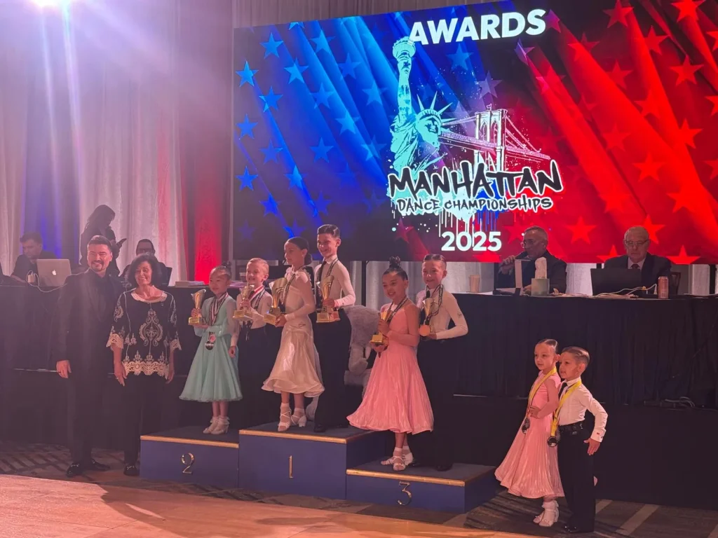 Balera kids at a dance competition