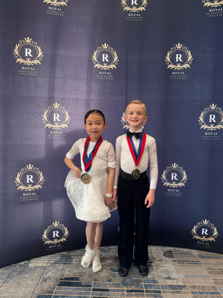 Balera kids at a dance competition